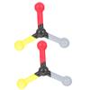 Anneome 2pcs Reactive Catching Trainer Stick Hand Exercise Toy for Boys and Girls Adults Coordination Training view 1