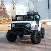 12V 7AH Kids Ride-On Truck Car, Electric Car with Parent Remote Control, Spring Suspension, LED Lights, Bluetooth, Music, White view 1