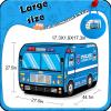 Britik Pop Up Play Tent for Kids Aged 3-5 Years Old Boys and Girls : Police Car Playhouse Toy Play Tents for Toddlers 3-5 Kids Tent Indoor Outdoor Playhouse Toys for 3 + Year Old, Police Car view 2
