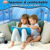 Britik Pop Up Play Tent for Kids Aged 3-5 Years Old Boys and Girls : Police Car Playhouse Toy Play Tents for Toddlers 3-5 Kids Tent Indoor Outdoor Playhouse Toys for 3 + Year Old, Police Car view 4