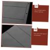 STOBOK 1bag Money Wraps for Bills Page Banknote Loose Leaf Organizer Sleeves Currency Sleeves Safe Banknote Storage view 2