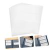 STOBOK 1bag Money Wraps for Bills Page Banknote Loose Leaf Organizer Sleeves Currency Sleeves Safe Banknote Storage view 4