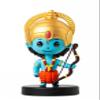 Agroha Little Ram Ji Bobble Head Figurine Car Dashboard Small Ram Ji Wobbling Head Idol Lord Ram ji Action Head Sculpture Tiny Ram Ji Shaking Head Statue Ram Ji Spring Head Car Idol view 3
