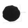Abaodam Mini Doll Beret Hats Plush Party Accessories for Crafts Birthdays and Tea Parties Soft Cotton and Material for Boys and Girls Celebrations Black view 2