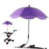RORPOIR Umbrella for Stroller Car Seat Sun Shade Cover Durable Material Easy to Install Perfect for Outdoor Use (red) view 3