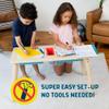 Chuckle & Roar - Play and Create Sensory Table - Indoor Mess Free Fun - Sensory and Tactile Engagement - Great for Preschoolers - Ages 3 and Up view 3