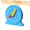 CORHAD Educational Clock Blue Teaching for Early Learning Montessori Inspired Time Recognition Ideal Clock for Learning Numbers and Time Concepts Not Stand Alone view 4