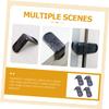 BIUDECO 4pcs Cabinet Locks for Boy Girl Right Angle Childproof Safety Locks for Cabinets view 2
