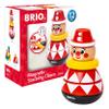 BRIO 30490 Magnetic Stacking Clown Toy for Toddlers from 12 Months view 1