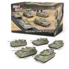 Flames of War - Team Yanke - Merkava 3 Tank Platoon view 1