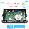 9800 in 1 Arcade Kit Saga Box with Sliver LED Arcade Buttons Mame 5 Pin 8 Way Joystick Arcade DX Kit 4 Players Game for DIY Home Video Game (Red and Blue) view 3