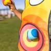 Chuckle & Roar - Toss and Tag Vests - Outdoor Tag and Target Game - Soft and Safe Play - Great for Preschoolers - Ages 3 and Up view 4
