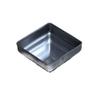 10 Pieces 2"x 2" Square Pressed Steel Metal Dome Cap Steel (for Steel Post) view 4