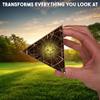 VAT19 The Original Kaleido-Sphere  A Modern take on The Classic Kaleidoscope, Mirrored Tetrahedron view 2
