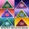 VAT19 The Original Kaleido-Sphere  A Modern take on The Classic Kaleidoscope, Mirrored Tetrahedron view 4