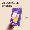 Dotimo Travel Games for Kids Ages 3+, 90-Page Activity Book with Hangman & 5 Classic Games, Screen-Free Road Trip Essentials, 6"x9" Tear-Out Sheets view 3