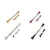 Compatible With ZP1001 ZP1002 ZP1003 ZP1004 Metal Steering Rod And Servo Link Rod Compatible With 1/10 RC Crawler Car Upgrade Parts(YELLOW) view 2
