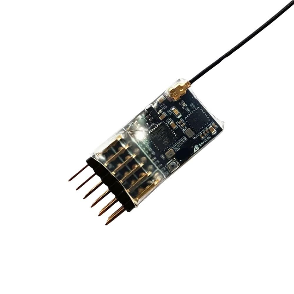 Compatible ELRS 3.0 PWM CRSF RC FPV Drones 2.4G 5CH PWM Receiver With 2.0dBi Copper