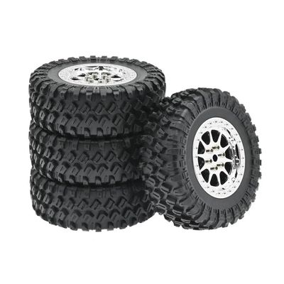 Compatible With MN90 MN91 MN99 MN99S MN82 LC79 Upgrade Tire Inner Cotton Modification Clip Compatible With RC Car Accessories(SILVER)