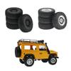 Compatible With MN90 MN91 MN99 MN99S MN82 LC79 Upgrade Tire Inner Cotton Modification Clip Compatible With RC Car Accessories(SILVER) view 2