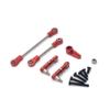 UMTSGYNU Metal Upgrade Steering Link Servo Arm 28t Compatible with Various 1/28 RC Car Models Including 284131 K969 K979 K989 K999 P929 P939 Parts(RED) view 1