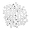 GLSTOY Numbered Lottery Balls 75 Pack Plastic White for Party Game Night view 1