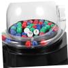 GLSTOY Numbered Lottery Balls 75 Pack Plastic White for Party Game Night view 3