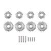 8 Pieces Steel Portal Axle Gear Set 20 Tooth 15 Tooth Compatible With 1/24 Scale RC Crawler Vehicle Upgrade Parts view 1