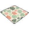 Kigai Palm Leaves Baby Play Mat for Floor and Playpen 50x50 inch Non-Slip Baby Activity Playmat Waterproof Foldable Crawling Mat for Infants Toddlers view 2