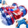 Amphibious Remote Control Car, 2.4Ghz RC Truck for Toddlers Kids Boys, Hand Gesture Stunt Hobby RC Cars Boat for Kids Boys, 4WD All Terrain Waterproof Outdoor Toys Gift for 3 4 5 6 7 8 Year olds Girls view 1