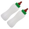 2Pcs Feeding White Lamb Baby Bottle 600ml Goat Bottles for Feeding Baby Goats Household Farm Animal Calf Bottle Feeding view 1