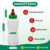 2Pcs Feeding White Lamb Baby Bottle 600ml Goat Bottles for Feeding Baby Goats Household Farm Animal Calf Bottle Feeding view 2