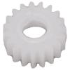 1/24 RC Pinion Gear, RC Spur Gear Pinion Conversion Kit White Lightweight RC Motor Transmission Gear Nut for Axial SCX24 1/24 RC Vehicle Accessories view 3