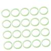 CALLARON 100pcs Glow- Dark Luminous Ring Plastic Finger Decoration Bachelorette Party Favor Ring for Women Jewelry view 1