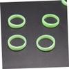 CALLARON 100pcs Glow- Dark Luminous Ring Plastic Finger Decoration Bachelorette Party Favor Ring for Women Jewelry view 3