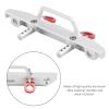 1/24 RC Aluminum Alloy Metal Front Bumper Bumper Accessories with Tow Hook for Axial SCX24 90081 RC Crawler Car Upgrades (Silver) view 4