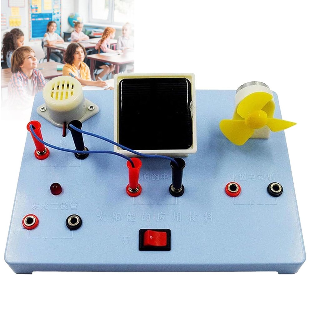 MTTXY Solar Cell Demonstrator, Physics Teaching Aids, Experiment to Demonstrate The Conversion of Solar Energy Into Electricity for School Teacher