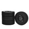 4PCS 1.9" Rubber Crawler Tires Compatible With 1/10 RC Rock Vehicles Upgrade Parts(5500017) view 2