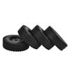 4PCS 1.9" Rubber Crawler Tires Compatible With 1/10 RC Rock Vehicles Upgrade Parts(5500017) view 4