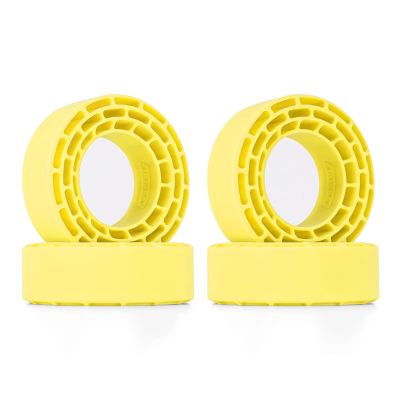 for 4pcs Silicone Rubber Inserts for (68-72mm) 1.3" Tires RC Car Repair Kit(Yellow)