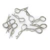 for WLtoys 144001 12428 124019 124018 for A959 for A979 for 1:14 RC Car Body Clips Pins Bend Post Parts Truck for Buggy Shell RC Car Repair Kit(Silver) view 4