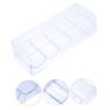 Alasum 1pc Mahjong Chips Storage Box Transparent Container for Items Organized Compartment Case for Mahjong Chips Lightweight and Portable Design Easy to Access and Travel view 4