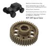 40T RC Car Diff Spool Gear, Super Clod Buster Gear Aluminum Alloy Low Friction RC Diff Counter Gear for Clodbuster 1/10 RC Cars view 2
