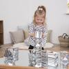 12pcs Metallic Distorting Mirror Construction Set view 2