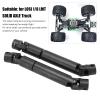2pcs 109mm-130mm Drive Shaft RC Upgrades Universal Steel Drive Shaft for LOSI 1/8 LMT Solid AXLE Truck RC Car Crawler Upgrades view 4