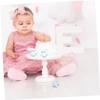 KONTONTY 48pcs Shower Decorations Acrylic Rocking Horse Toys Shower Party Favors Decorative Supplies view 3