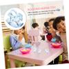 Vaguelly 48pcs Shower Table Decor Diy Transparent Horse Ornaments for Boy Girl Celebrations for Centerpieces and Tabletop Decorations view 3