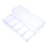 Abaodam 1pc Mahjong Chips Organizer Capacity Storage Box for Chips Five Design for Easy Classification and Organization Material Hollow Lid for Effortless Access view 1