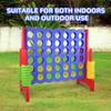 Elevon Giant 4-to-Score Game Set, 4-in-A-Row Jumbo with 42 Jumbo Rings & Quick-Release Slide, 3.6FT Tall Indoor & Outdoor Yard Family Connect Game, Holiday Party & Family Game view 3