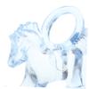WOONEKY 48pcs Acrylic Rocking Horse Decor Mini Desktop Ornament Set Boho Shower Decorations Blue Shower Favors for Guests view 2